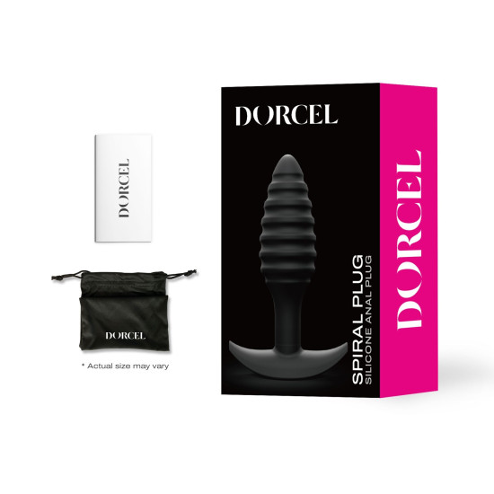 Dorcel SPIRAL PLUG - анальная пробка (мятая упаковка)