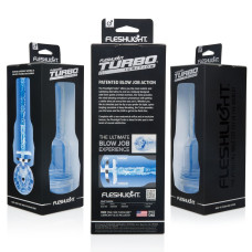 Мастурбатор-имитатор минета Fleshlight Turbo Ignition Blue Ice