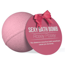 Супер-бомбочка для ванны с приятным ароматом розы Dona Bath Bomb Rosey Posey, 128 g