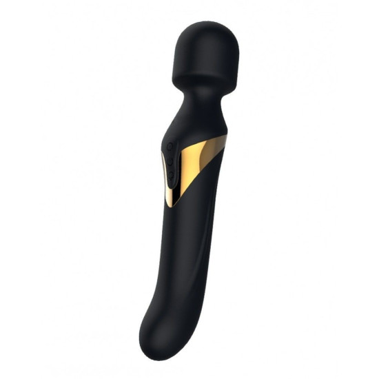 Вібромасажер 2-в-1 з перловим масажем, золотистий Dorcel Dual Orgasms Gold