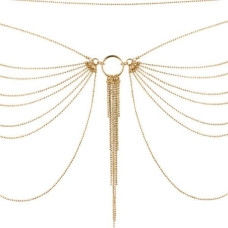 Украшение для тела - цепочка-трусики или лиф, золотая Bijoux Indiscrets Magnifique Waist Chain Gold