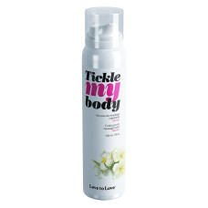 Зволожуюча масажна піна з ароматом моной Love To Love TICKLE MY BODY Monoi, 150 ml