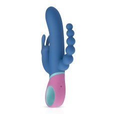 Вібратор-кролик з ротацією і анальним стимулятором PMV20 Vice Double Vibrator