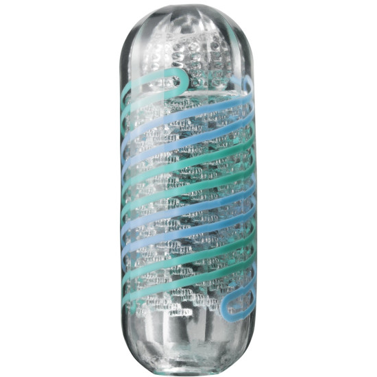 Мастурбатор с упругой стимулирующей спиралью Tenga Spinner 04 Pixel Cool Edition