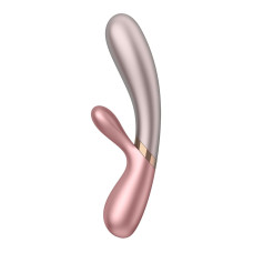 Смарт-вибратор-кролик с подогревом, розовый Satisfyer Hot Lover Pink