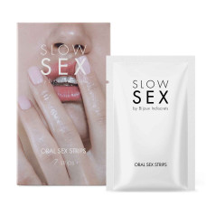 Полоски (салфетки) для орального секса Bijoux Indiscrets Slow Sex Oral Sex Strips, 7pcs