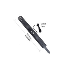 Набір БДСМ аксесуарів (8 предметів), чорний Alive Secret Desires Black BDSM Kit