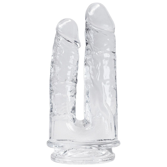 Анально-вагінальний фалоімітатор для подвійного проникнення Alive Imperium Jelly Dildo