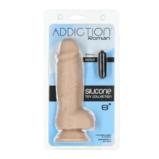 Реалістичний фалоімітатор, довжина 22 см, діаметр 6 см - Addiction Roman 8» Girthy Dong
