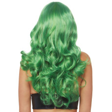 Хвиляста довга перука з реалістичним виглядом, зелена, 61 см Leg Avenue Misfit Long Wavy Wig Green, 61 cm