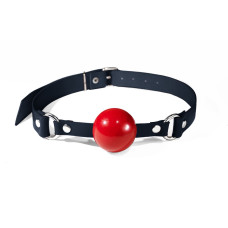 Силиконовый кляп, черно-красный Feral Feelings Silicon Ball Gag Black/Red