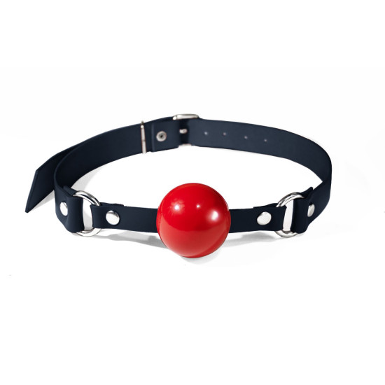 Силіконовий кляп, чорно-червоний Feral Feelings Silicon Ball Gag Black/Red