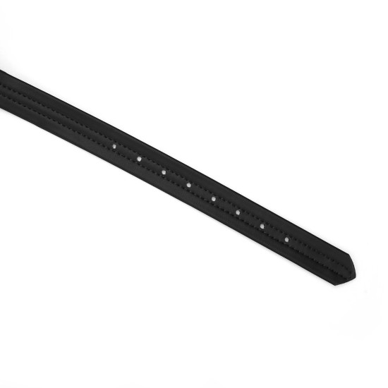 Кляп з екошкіри Liebe Seele Black Organosilicon Ball Gag