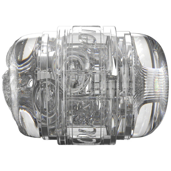 Подвійний прозорий мастурбатор (вагіна і попка) Fleshlight Quickshot Autumn Falls