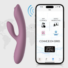 Вібратор-кролик з перловою стимуляцією точки G, фіолетовий Svakom Trysta Neo Violet