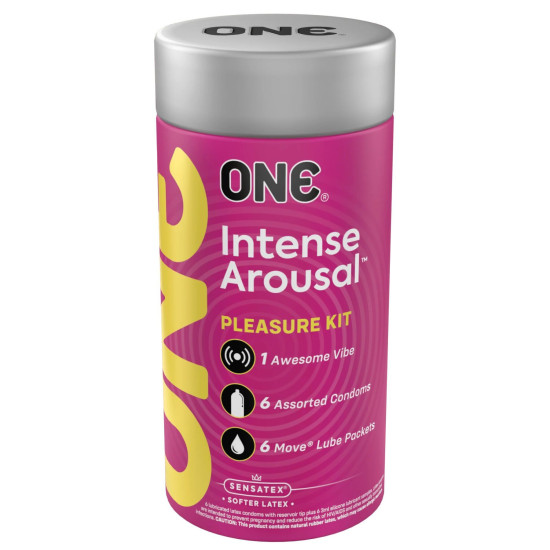 Подарочный набор презервативов ONE Intense Arousal