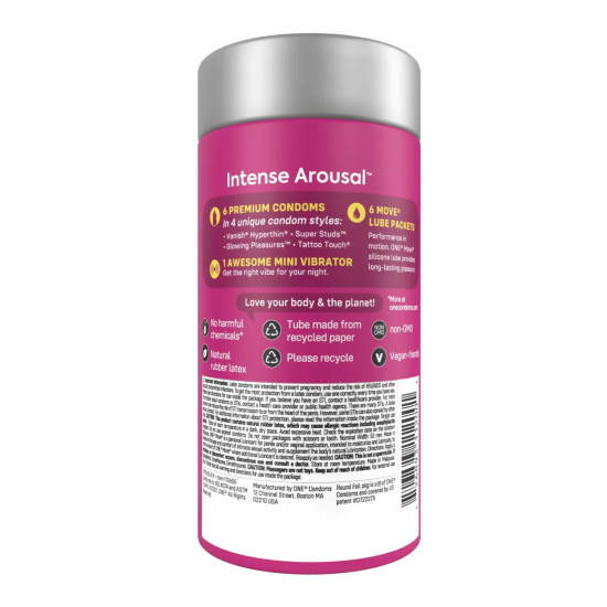 Подарочный набор презервативов ONE Intense Arousal