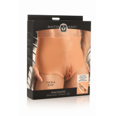 Накладна вагіна Master Series Silicone Vagina + Butt Panties Large