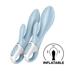 Надувний вібратор-кролик Satisfyer Air Pump Bunny 1