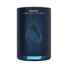Вібруюче ерекційне кільце зі стимуляцією промежини Boners Vibrating Cock Ring With Perineum Stimulation