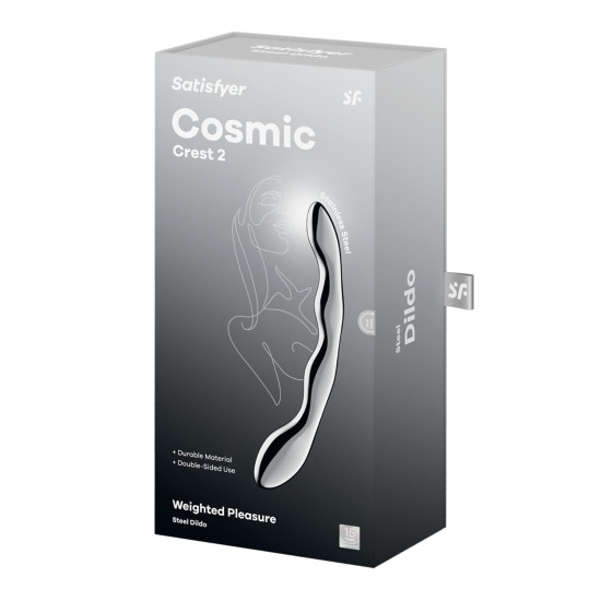 Металлический фаллоимитатор Satisfyer Cosmic Crest 2