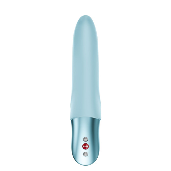 Вибратор на батарейках, 10 режимов, голубой Fun Factory Diva Dolphin Ice Blue