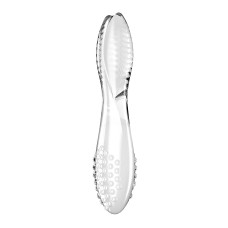 Двосторонній скляний ділдо Satisfyer Dazzling Crystal 2 Transparent
