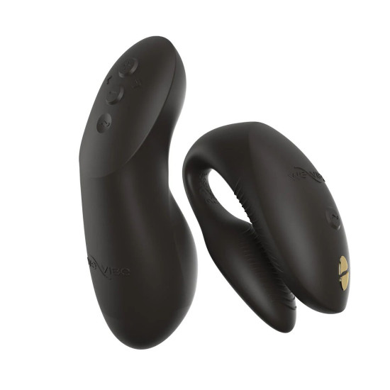 Смарт-вібратор для пар, чорний We-Vibe Chorus Pro Satin Black