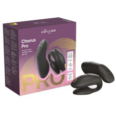 Смарт-вібратор для пар, чорний We-Vibe Chorus Pro Satin Black