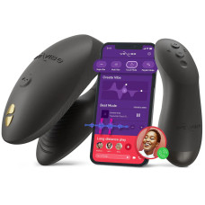 Смарт-вібратор для пар, чорний We-Vibe Chorus Pro Satin Black