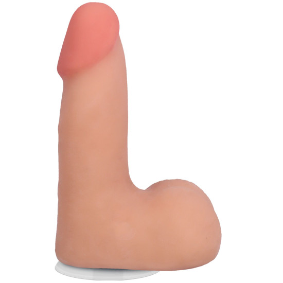 Фаллоимитатор с мошонкой, длина 12.7 см Doc Johnson The Realistic Cock ULTRASKYN - 5 Inch with Balls Vanilla