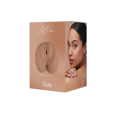 Суперреалистичный мастурбатор, карамельный Alive Mia Super Realistic Masturbator Caramel, XL (мятая упаковка!!!)