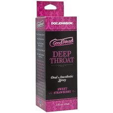 Спрей для мінету Doc Johnson GoodHead Deep Throat Spray - Sweet Strawberry (59 мл) (м'ята упаковка)