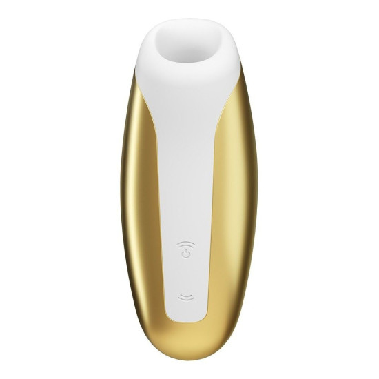 Миниатюрный вакуумный стимулятор, жёлтый Satisfyer Love Breeze Yellow