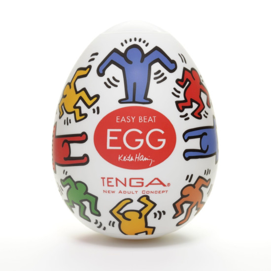 Набор из 6 яиц-мастурбаторов Tenga Keith Haring Egg Dance