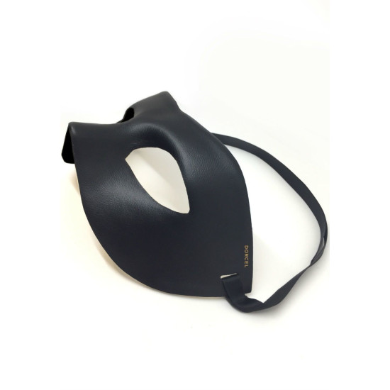 Маска на обличчя з формованої екошкіри Dorcel Mask Dorcel