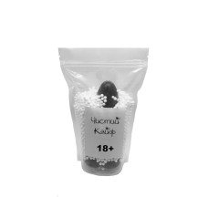 Крафтовое мыло-член с присоской, натуральное, черное Чистый Кайф Black, L