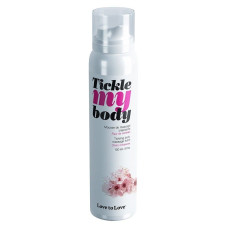 Зволожуюча масажна піна з вишневим ароматом Love To Love TICKLE MY BODY Cherry Blossom, 150 ml
