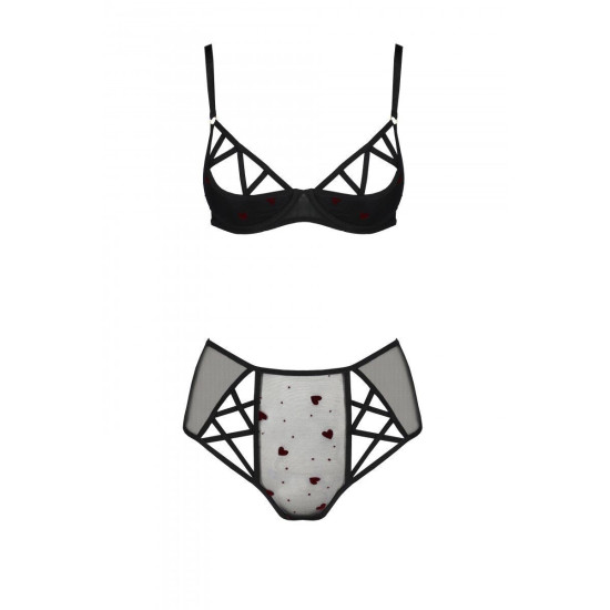 Комплект (лиф и трусики бикини), чёрный LOVELIA BIKINI Black, S/M