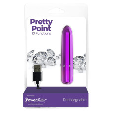 Вібропуля, фіолетова PowerBullet Pretty Point Rechargeable Purple