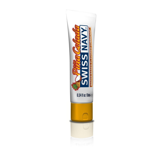 Оральный лубрикант со вкусом коктейля Пина Колада на водной основе Swiss Navy Pina Colada, 10 ml