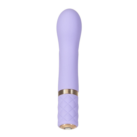 Роскошный вибратор с кристаллом Swarovski, повязкой на глаза и игрой, фиолетовый Pillow Talk Sassy Purple Special Edition
