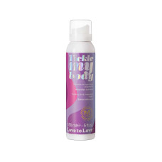 Массажная пена, сладкий миндаль Love To Love Tickle my body Sweet almonds, 150 ml (срок 03.2027)