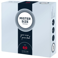 Презервативы для пениса длиной 12,7–13,7 см, 36 шт Mister Size - pure feel 60