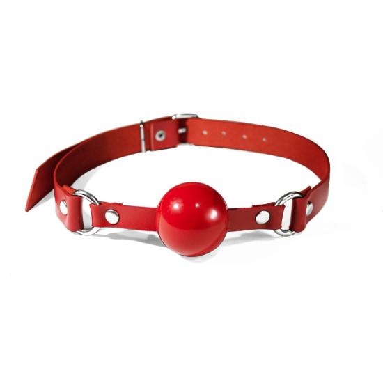 Силіконовий кляп, червоний Feral Feelings Silicon Ball Gag Red/Red