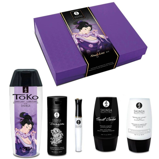 Shunga Naughtier Kit - подарочный набор для интимной стимуляции