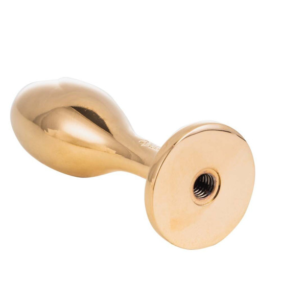 Анальна пробка з білим лисячим хвостом, форма троянди Lockink Sevanda White Fox-Tail Anal Rose-Shape Plug