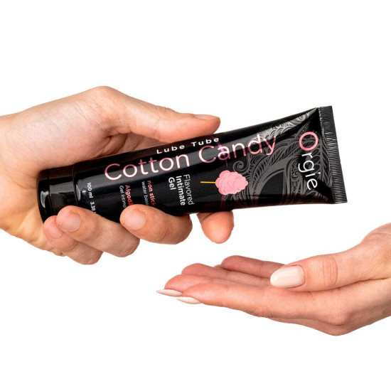 Лубрикант на водній основі зі смаком солодкої вати Orgie Lube Tube Cotton Candy, 100 ml