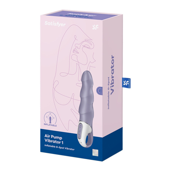 Вибратор с функцией надувания Satisfyer Air Pump Vibrator 1