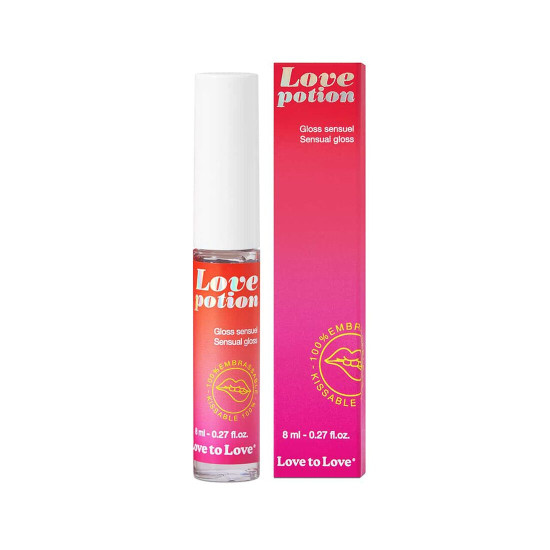 Возбуждающий блеск для губ Love To Love Love Potion - Gloss Sensuel, 8 ml